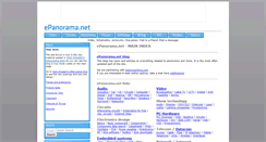 Desktop Screenshot of epanorama.net